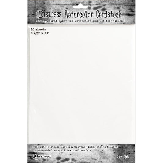 Tim Holtz 8.5"x11" Distress Watercolor Cardstock (TDA53927)