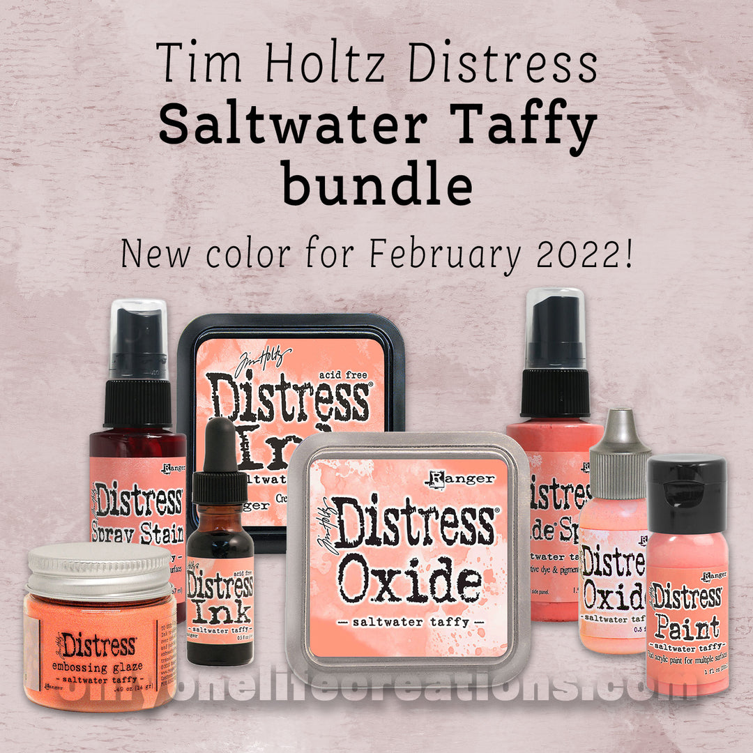 Tim Holtz Distress: Saltwater Taffy, 8 Product Bundle (February 2022)