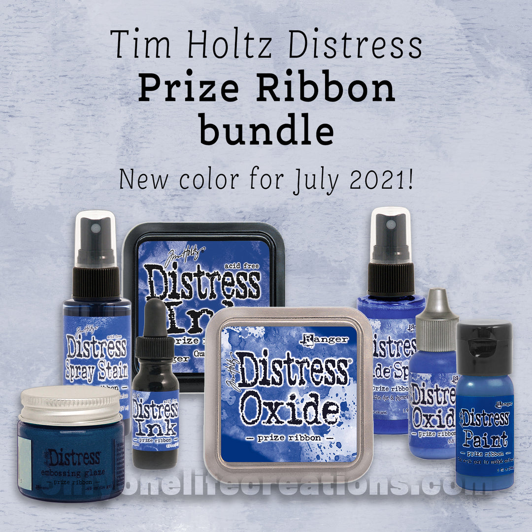Tim Holtz Distress: Prize Ribbon, 8 Product Bundle (July 2021)