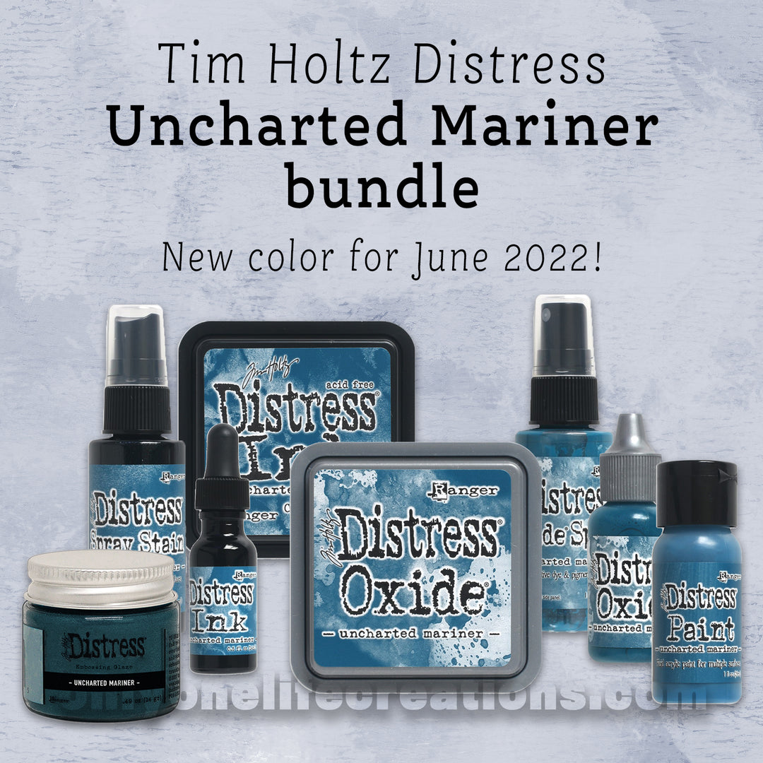 Tim Holtz Distress: Uncharted Mariner, 8 Product Bundle (June 2023)