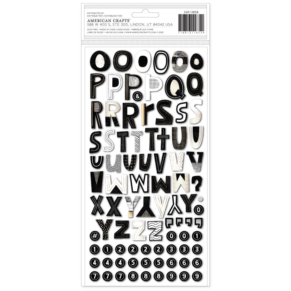 Vicki Boutin Print Shop Thicker Stickers: Alpha (VB013858)