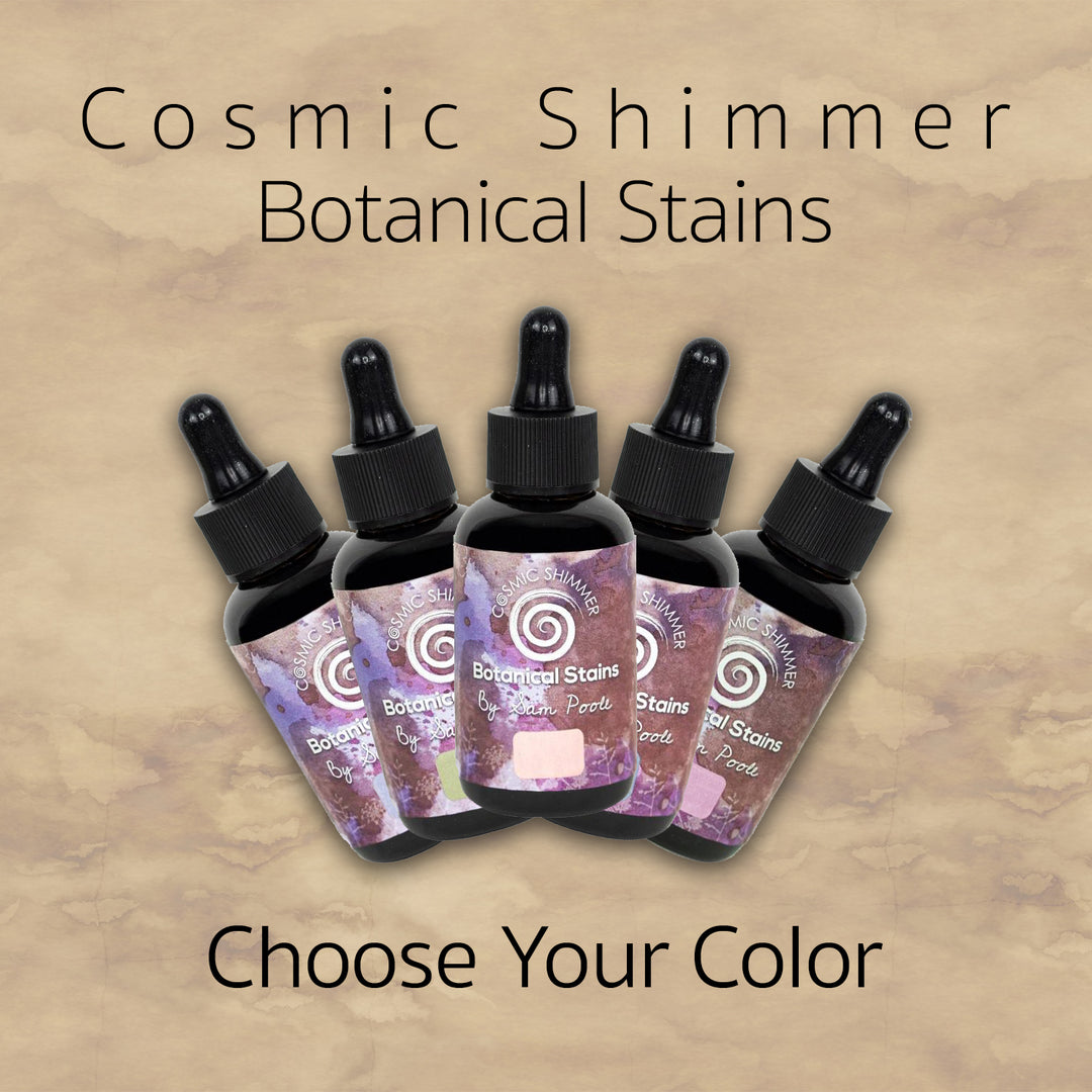 Cosmic Shimmer Botanical Stains, by Sam Poole: Choose Your Color