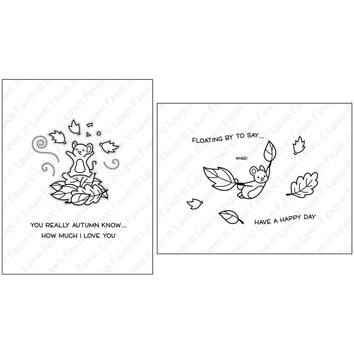 Lawn Fawn 4"x6" Clear Stamps: You Autumn Know (LF2660)