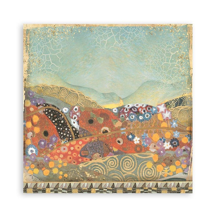 Stamperia Klimt 12"x12" Double Sided Paper Pad: Backgrounds (SBBL101)