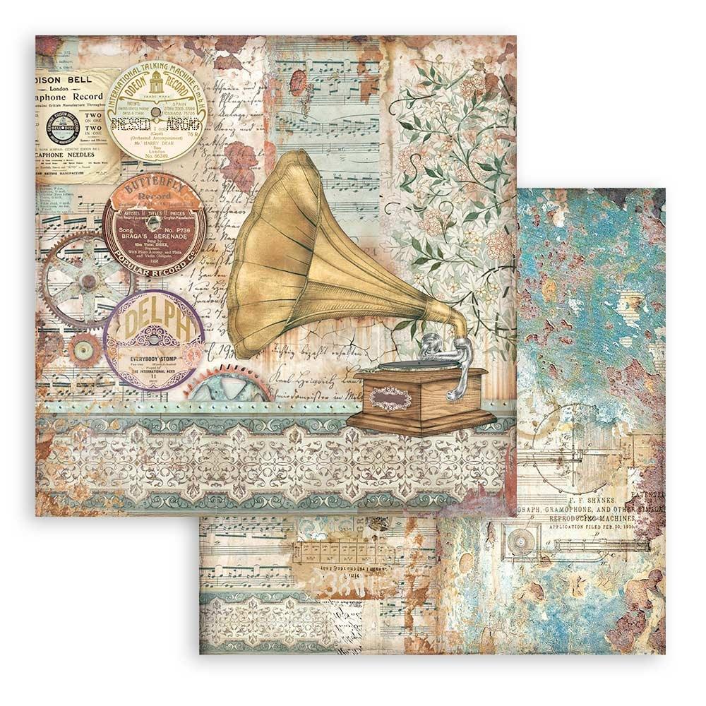 Music Stamperia Double-Sided Paper Pad