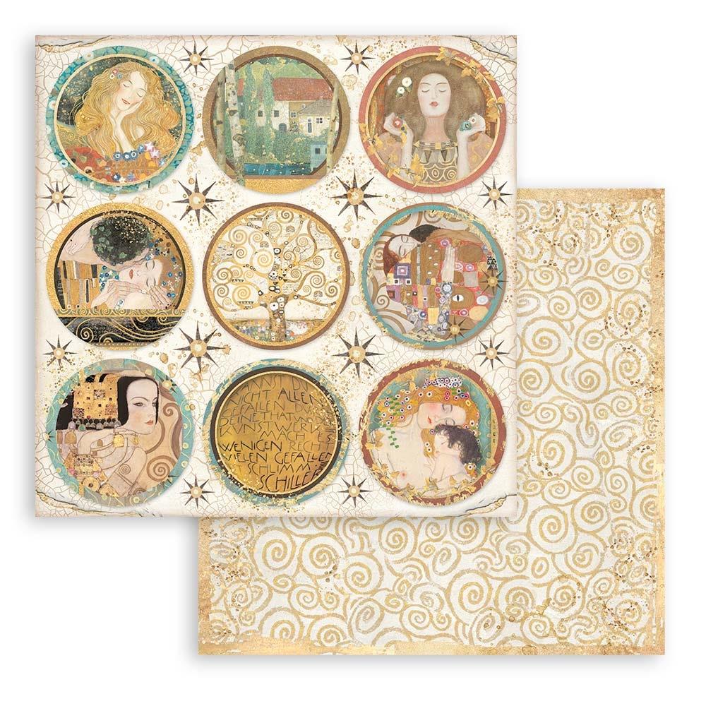 Stamperia Klimt 12x12 Double Sided Paper Pad (SBBL97)