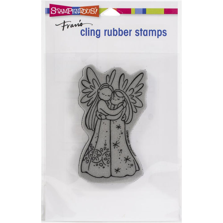 Stampendous Cling Stamp: Angle Hugs (CRP380)