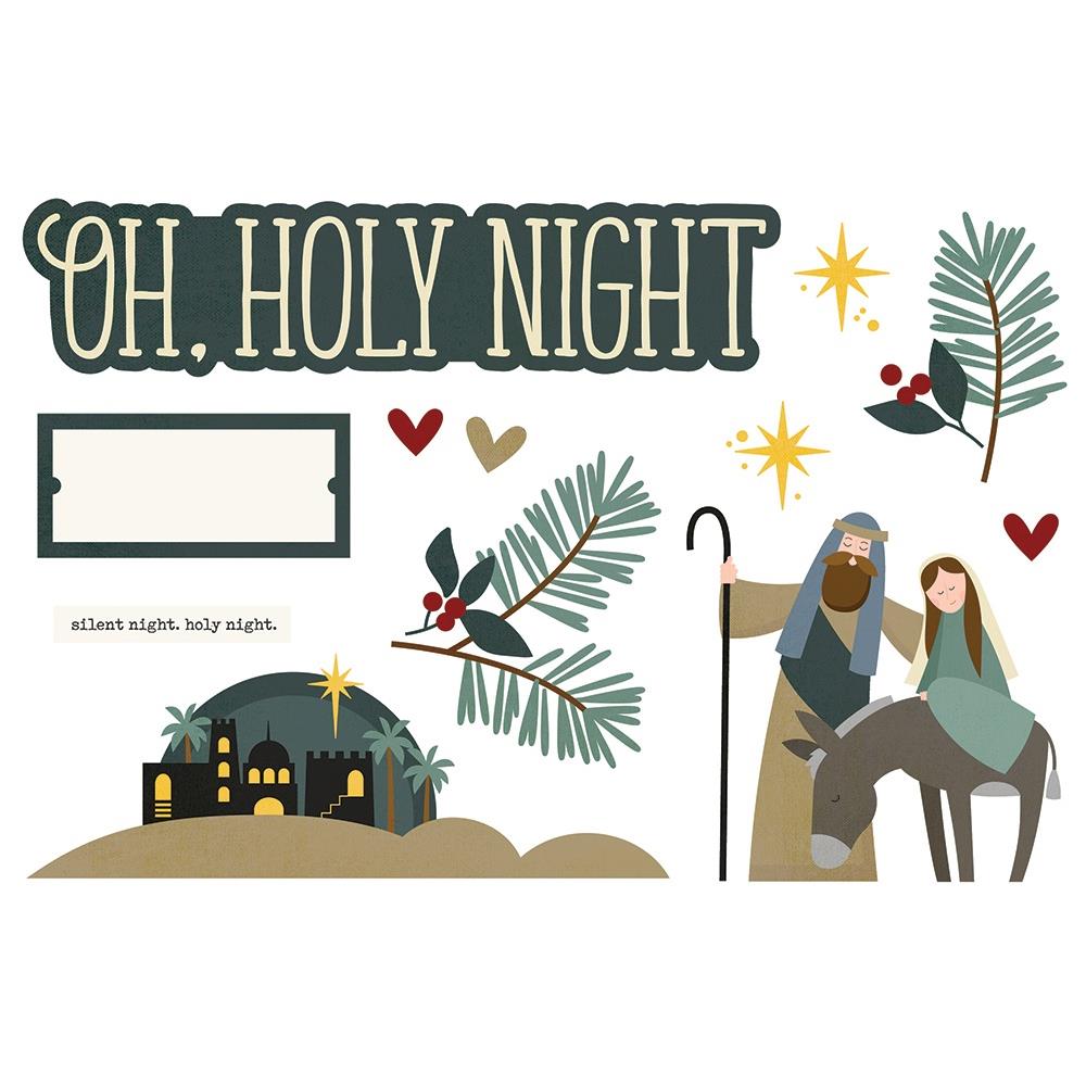 Simple Stories Oh, Holy Night Simple Pages Page Pieces (OHN15948)