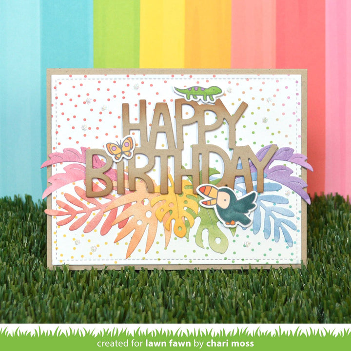 Lawn Fawn 6"X6" Single-Sided Petite Paper Pack: Watercolor Wishes Rainbow, 36/Pkg (LF2590)