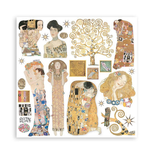 Stamperia Klimt 8"x8" Double Sided Paper Pad (SBBS48)