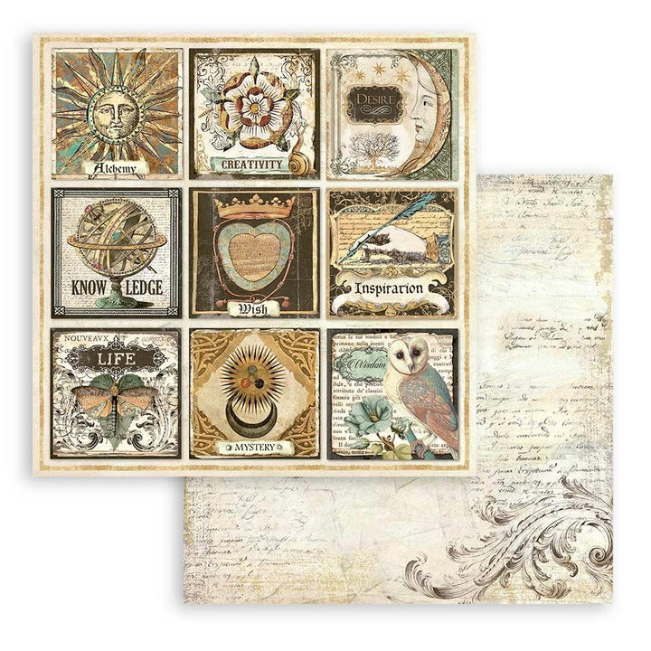 Stamperia Alchemy 8"x8" Double Sided Paper Pad (SBBS51)