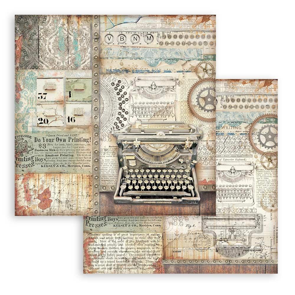 Stamperia Lady Vagabond Lifestyle 8"x8" Double Sided Paper Pad (SBBS49)