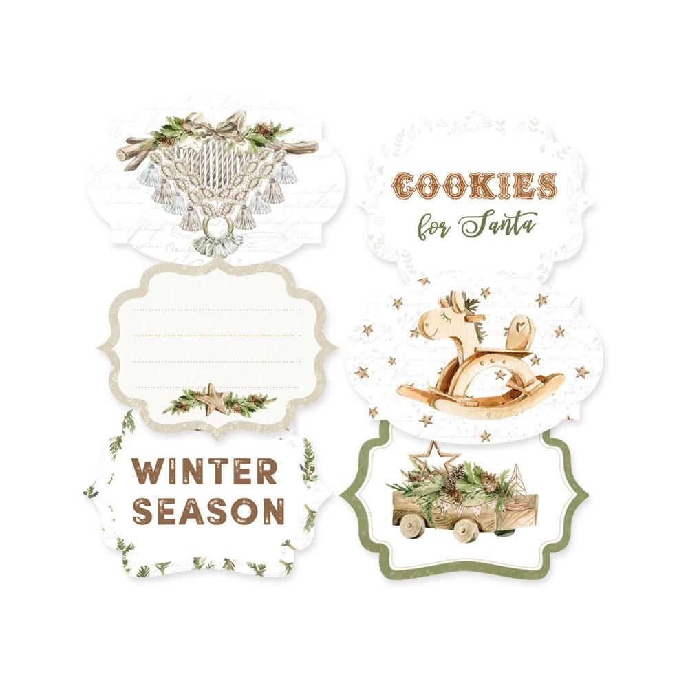 P13 Cosy Winter Double-Sided Cardstock Tags #04 (P13COS24)