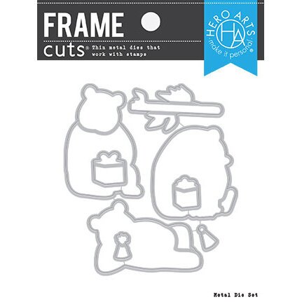Hero Arts Frame Cut Dies: Birthday Panda (DI907)