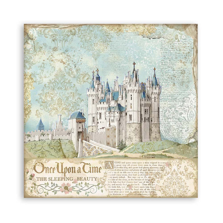 Stamperia Sleeping Beauty 12"x12" Double Sided Paper Pad (SBBL89)