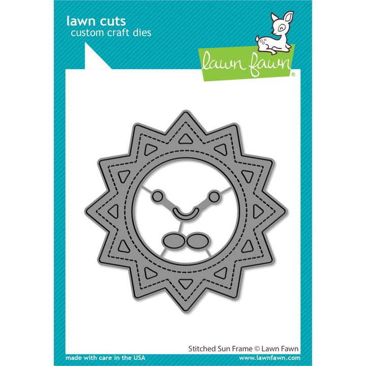 Lawn Fawn Cut Custom Craft Die: Stitched Sun Frame (LF2530)-Only One Life Creations