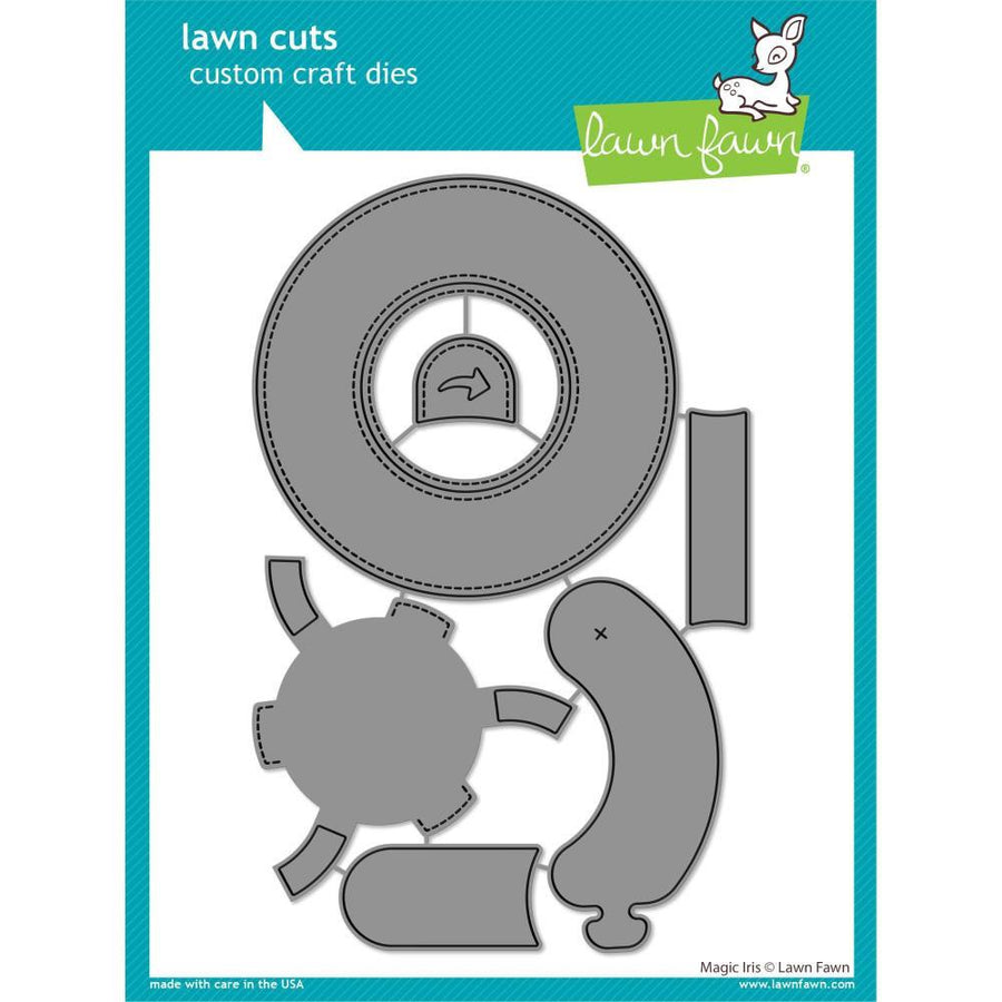 Lawn Fawn Die Cuts: Magic Iris (LF2238)-Only One Life Creations