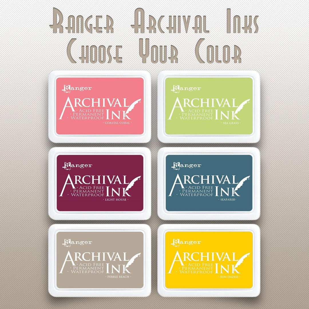 Ranger Archival Ink Pads, Choose Your Color (January 2020) – Only One Life  Creations