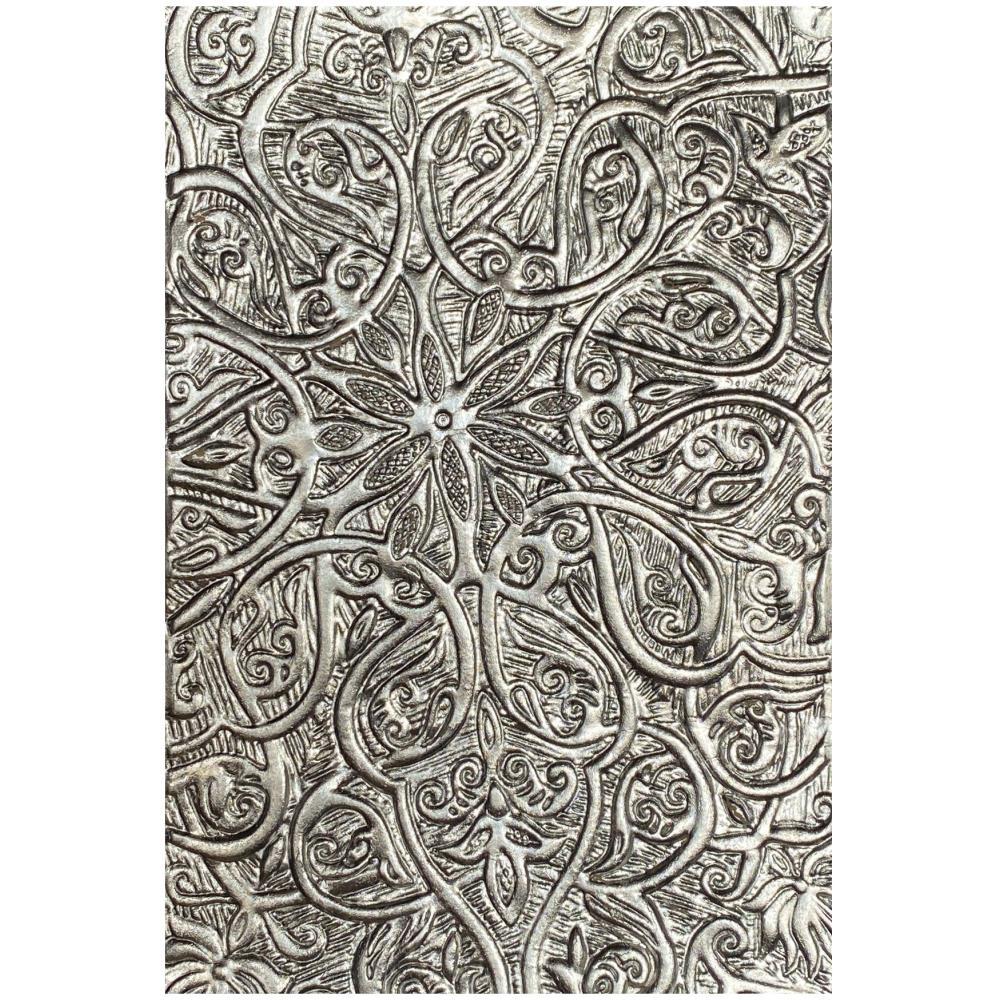 Sizzix 3D Texture Fades Embossing Folder By Tim Holtz: Engraved (664249)-Only One Life Creations