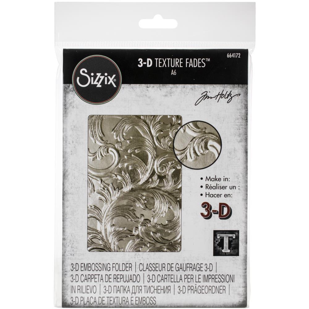 Sizzix 3D Texture Impressions: Elegant by Tim Holtz (664172)-Only One Life Creations