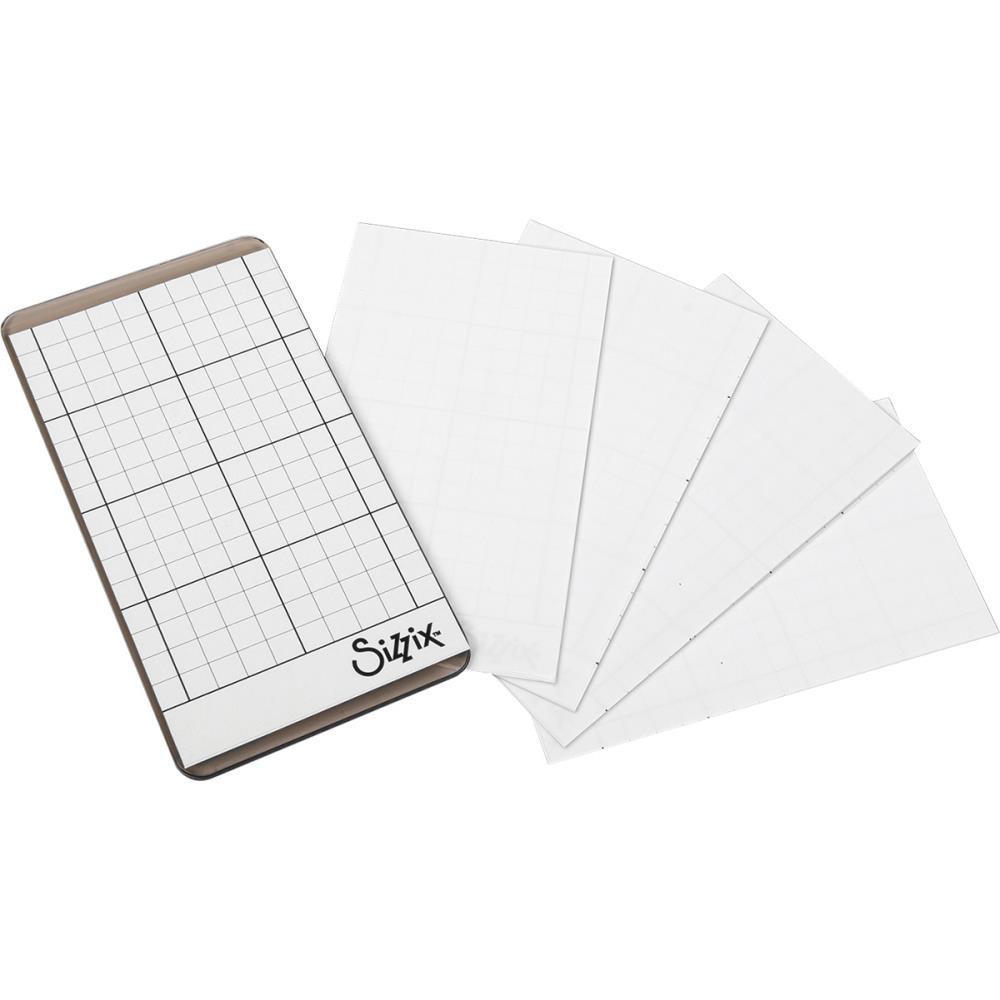 Sizzix Sticky Grid Sheets, 5/Pkg, by Tim Holtz (663534)-Only One Life Creations