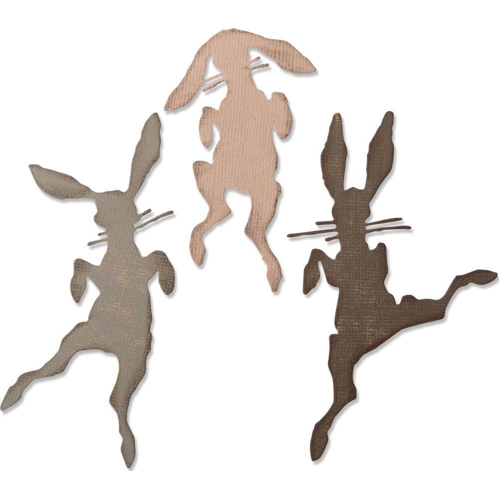 Sizzix Thinlits Dies: Bunny Hop, by Tim Holtz (664421)-Only One Life Creations