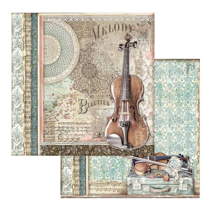 Stamperia Passion 8"x8" Double Sided Paper Pad (SBBS29)-Only One Life Creations