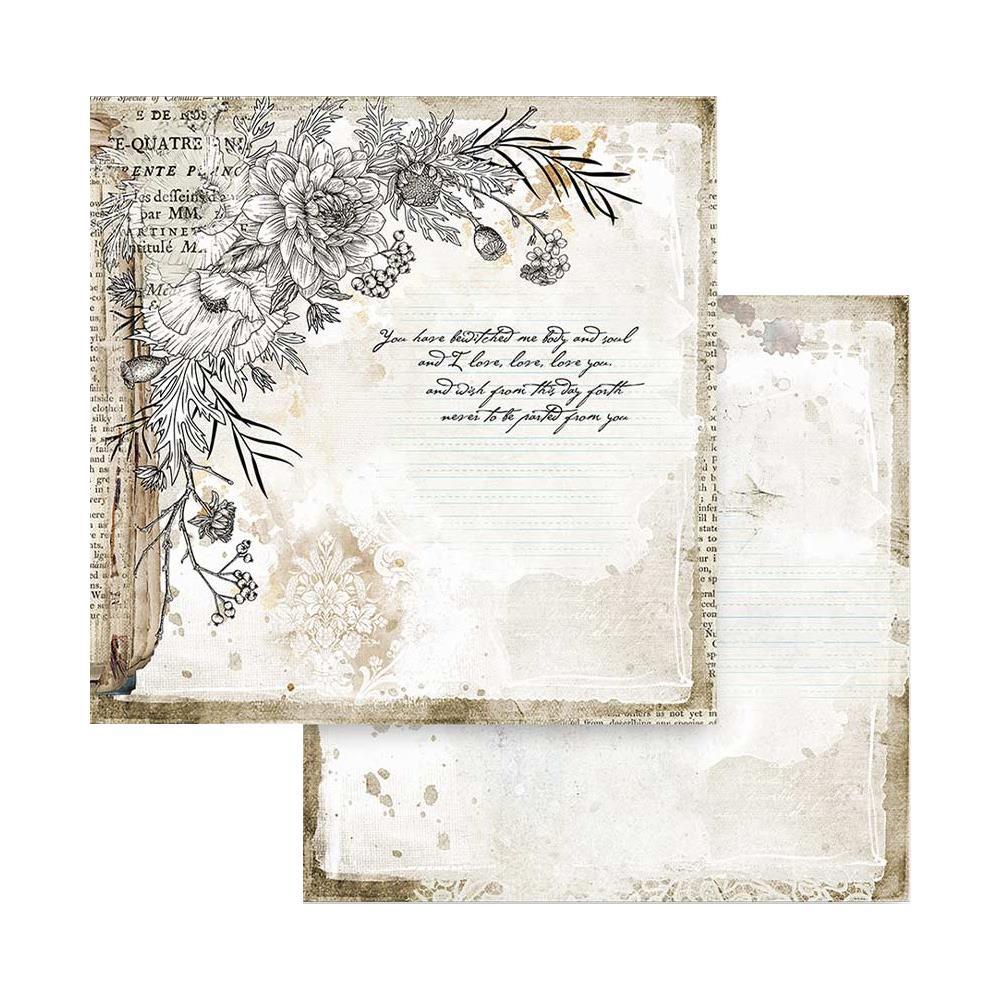 Stamperia Romantic Journal 8"x8" Double Sided Paper Pad (SBBS34)-Only One Life Creations
