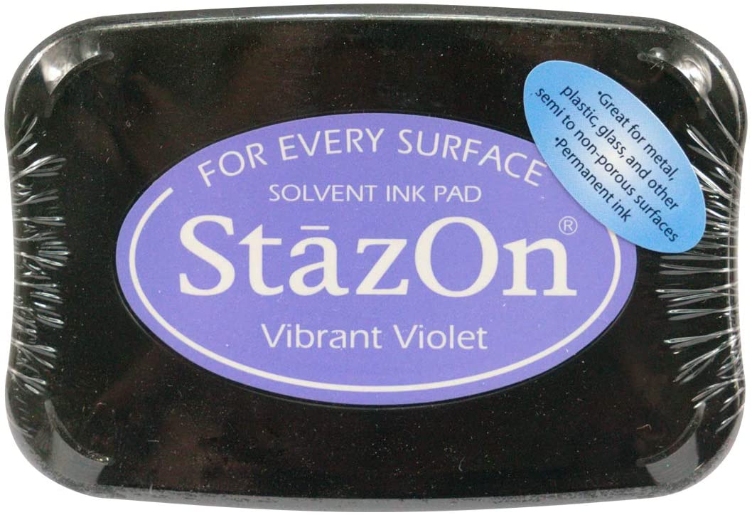 StazOn Solvent Ink Pad Vibrant Violet
