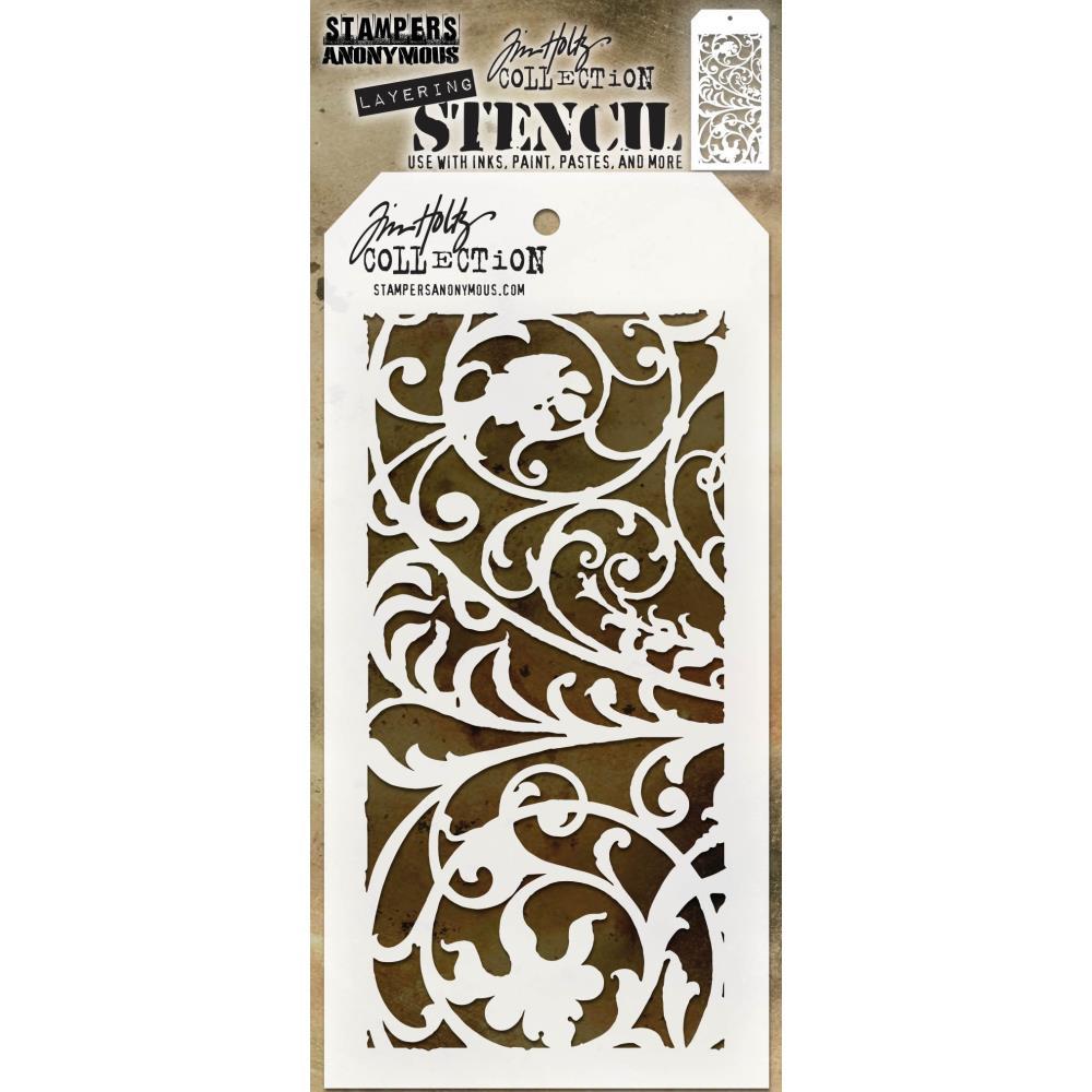 Tim Holtz Layering Stencil - Bubbles, THS138