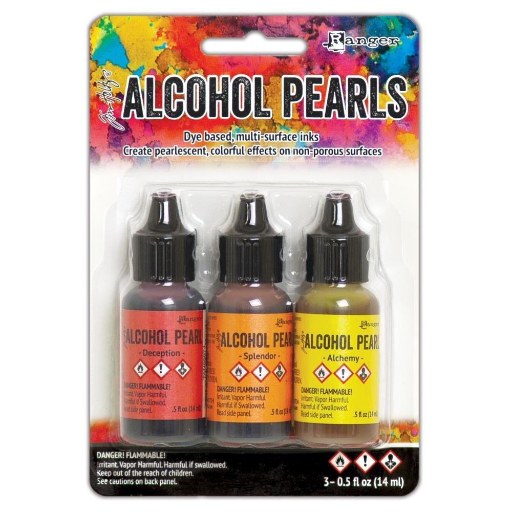 Tim Holtz Alcohol Ink Pearls, Kit #1 (TAN65517)-Only One Life Creations