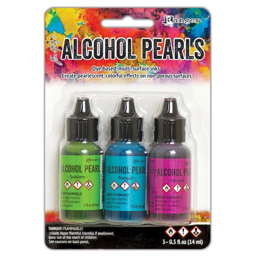 Tim Holtz Alcohol Ink Pearls, Kit #2 (TAN65524)-Only One Life Creations