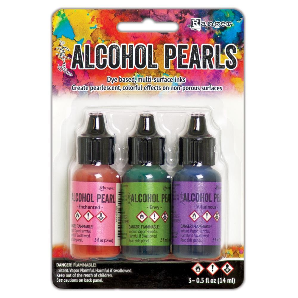 Tim Holtz Alcohol Ink Pearls, Kit #3 (TAN65531)-Only One Life Creations