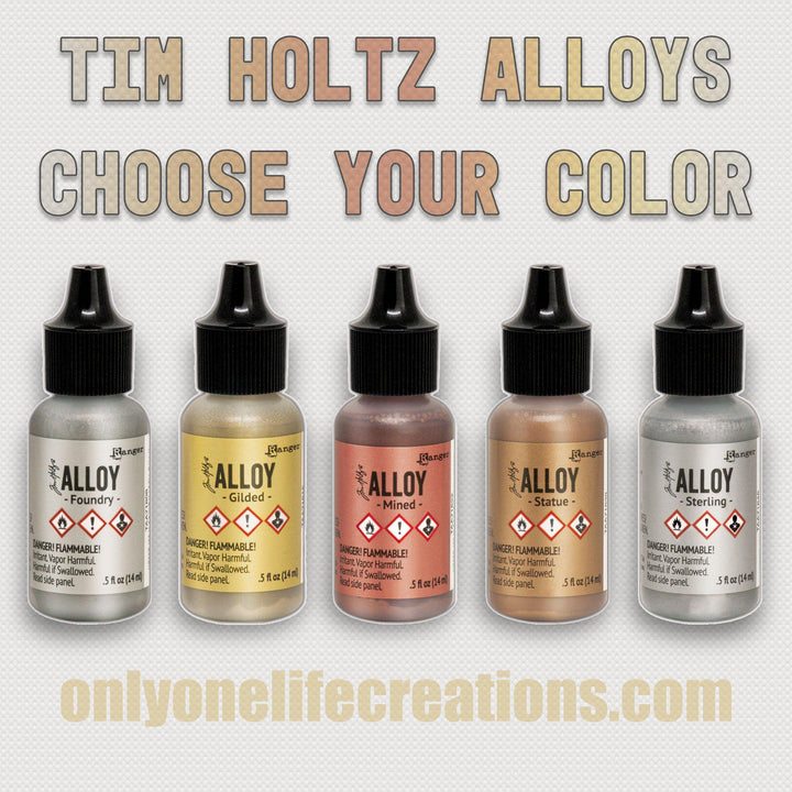 Tim Holtz Alloys, Choose Your Color (January 2020)-Only One Life Creations