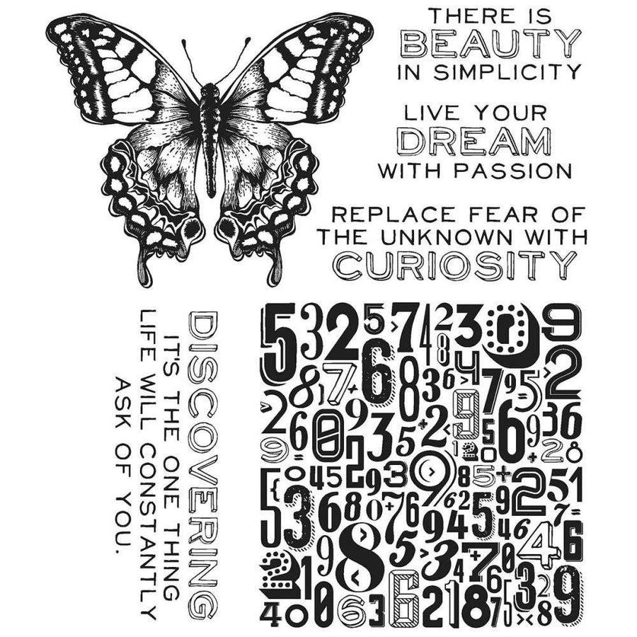 Tim Holtz Cling Stamps: Perspective (CMS213)-Only One Life Creations
