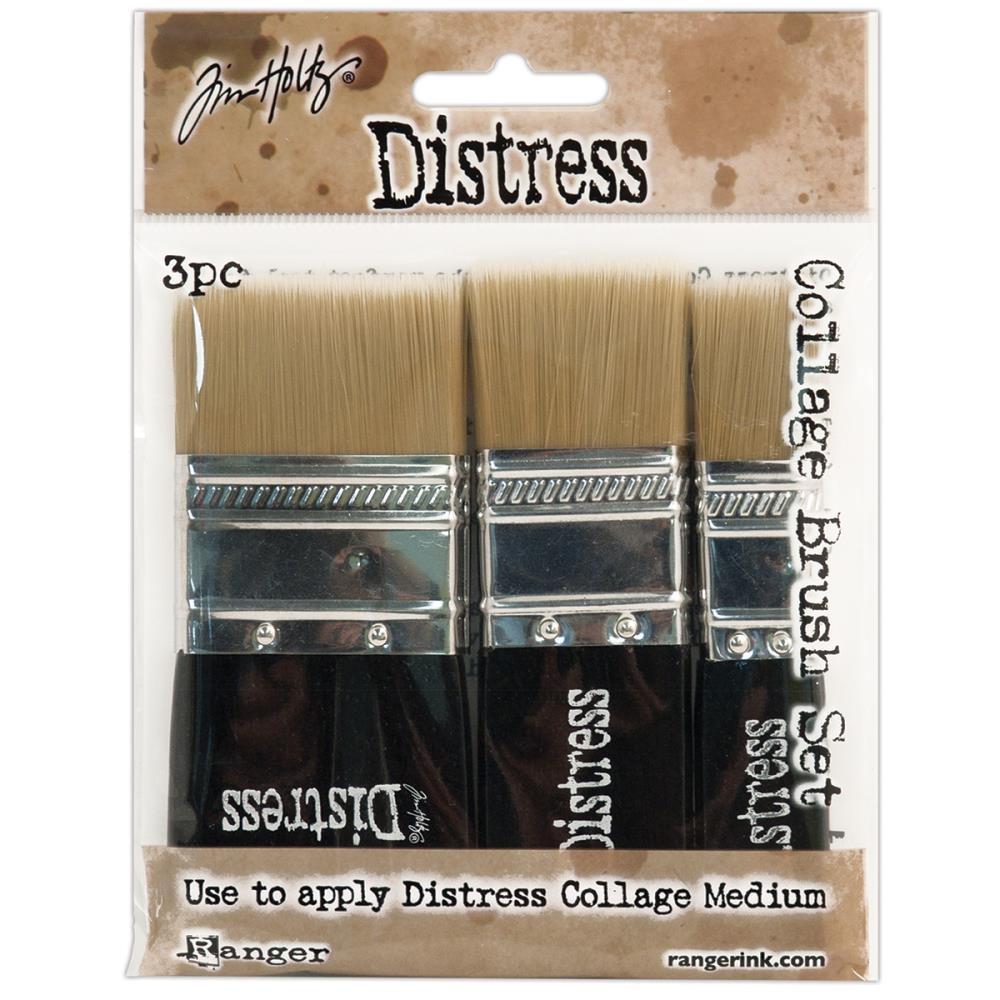 Tim Holtz Distress Collage Brush Assortment (TDA50896)-Only One Life Creations