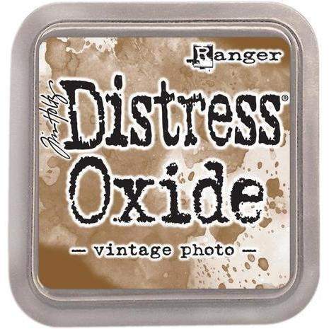 Ranger Tim Holtz Distress Oxide Ink Pads - Vintage Photo, Walnut Stain, Wilted V