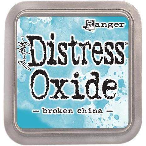Ranger Tim Holtz Distress Oxide Ink Pads - Fossilized Amber, Worn Lipstick, Fired Brick and Spiced Marmalade