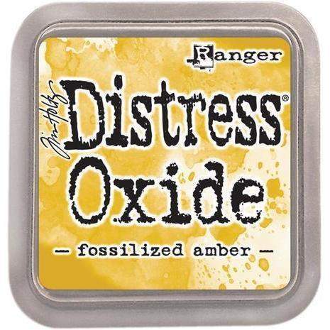 Tim Holtz Distress Oxide Ink Pads, Fossilized Amber-Only One Life Creations