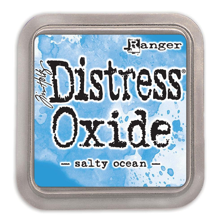Tim Holtz Distress Oxide Ink Pads, Salty Ocean-Only One Life Creations