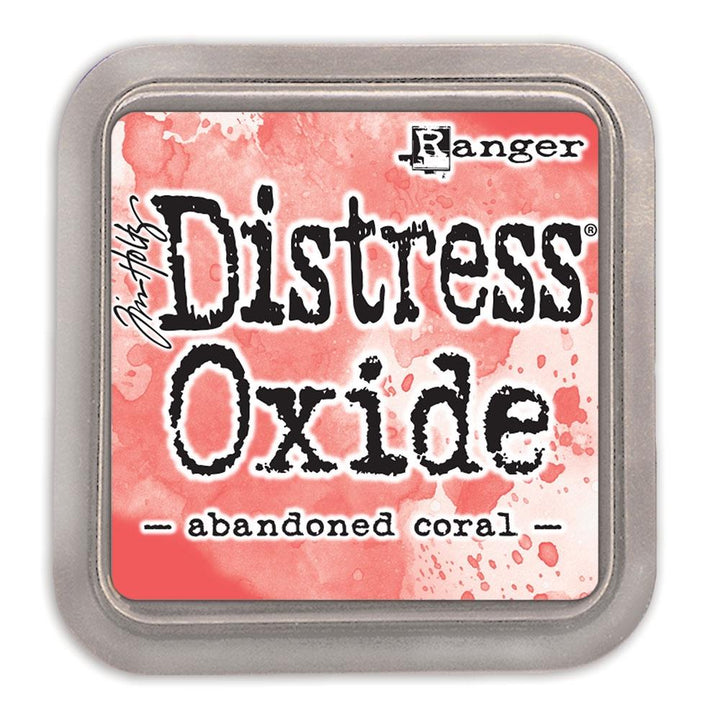 Tim Holtz Distress Oxide Ink Pads, Abandoned Coral-Only One Life Creations