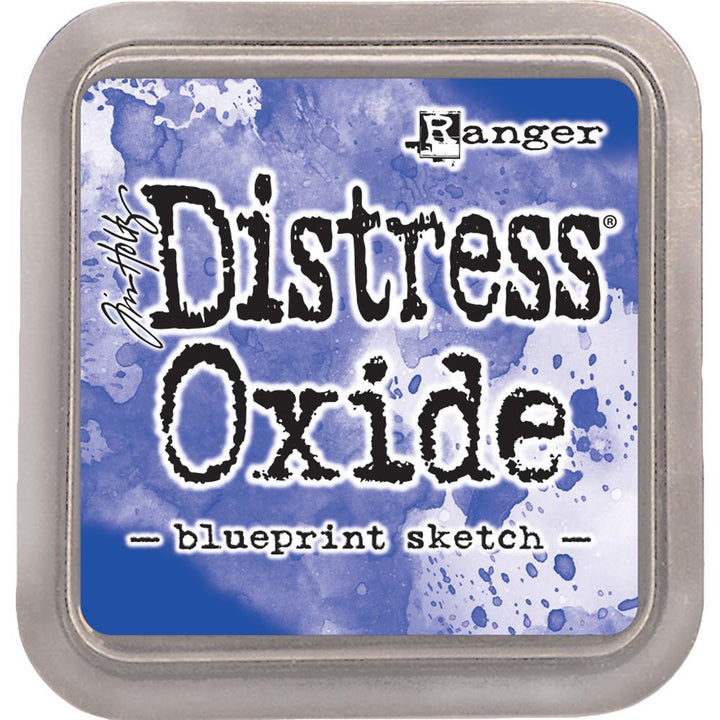 Tim Holtz Distress Oxide Ink Pads, Blueprint Sketch-Only One Life Creations