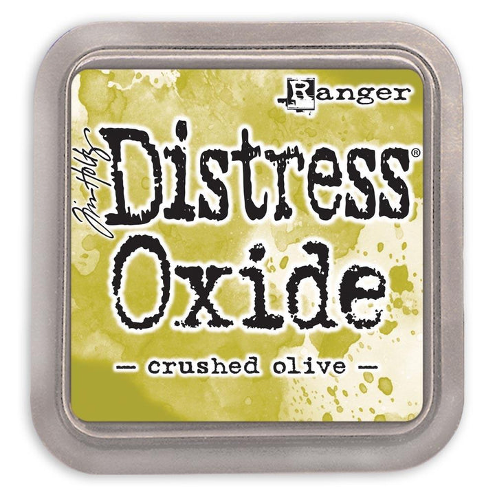 Tim Holtz Distress Oxide Ink Pads, Crushed Olive-Only One Life Creations