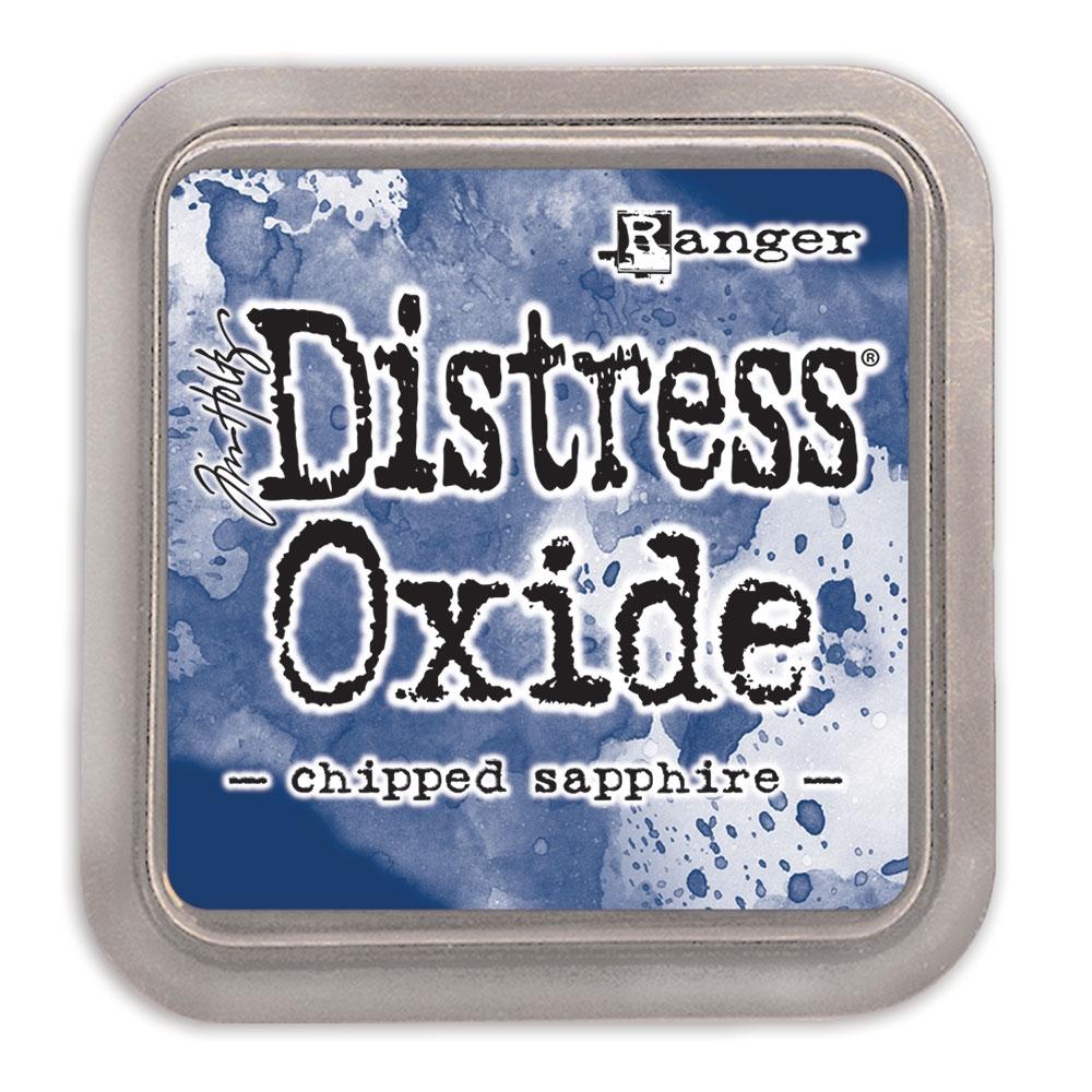 Tim Holtz Distress Oxide Ink Pads, Chipped Sapphire-Only One Life Creations