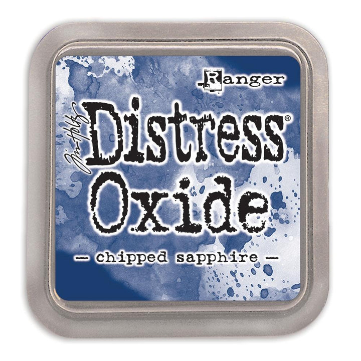 Tim Holtz Distress Oxide Ink Pads, Chipped Sapphire-Only One Life Creations