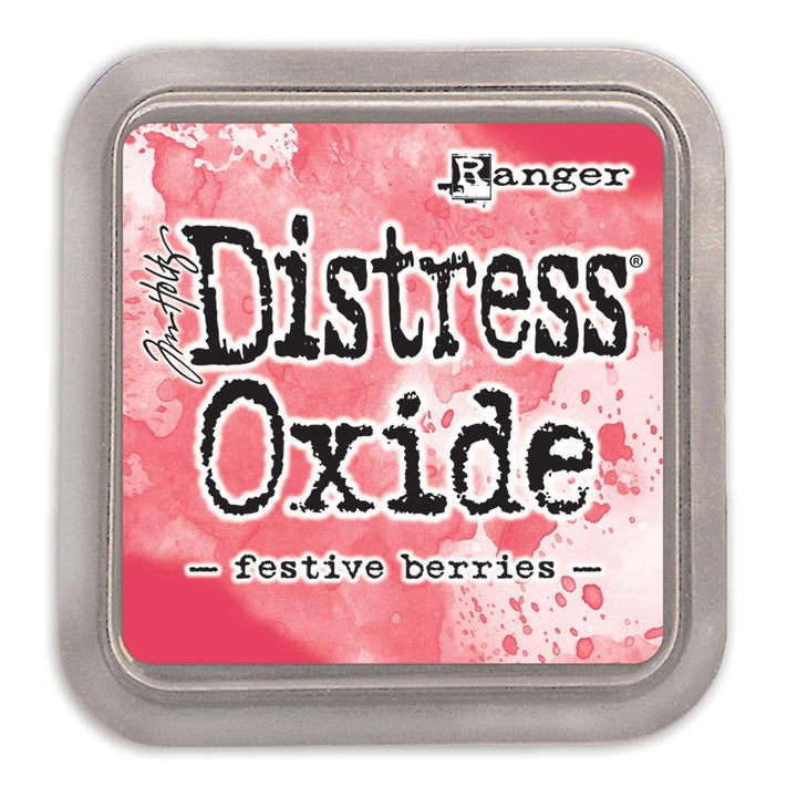 Tim Holtz Distress Oxide Ink Pads, Festive Berries-Only One Life Creations