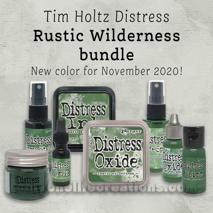 Tim Holtz Distress: Rustic Wilderness, 8 Product Bundle (November 2020)-Only One Life Creations