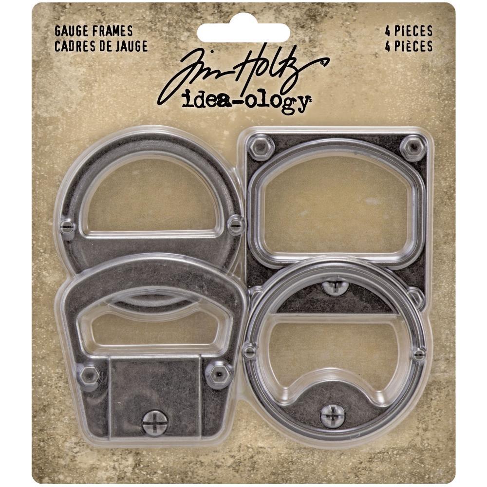 Tim Holtz Idea-Ology 2"x2" Metal Gauge Frames (TH94141)-Only One Life Creations