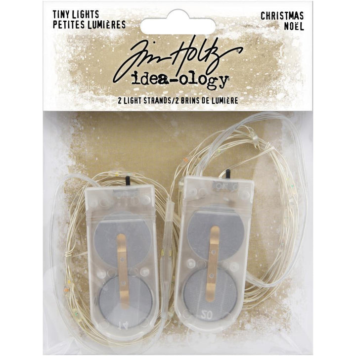 Tim Holtz Idea-ology Christmas Wire Lights: Tiny Lights, Festive Colors (TH94106)-Only One Life Creations