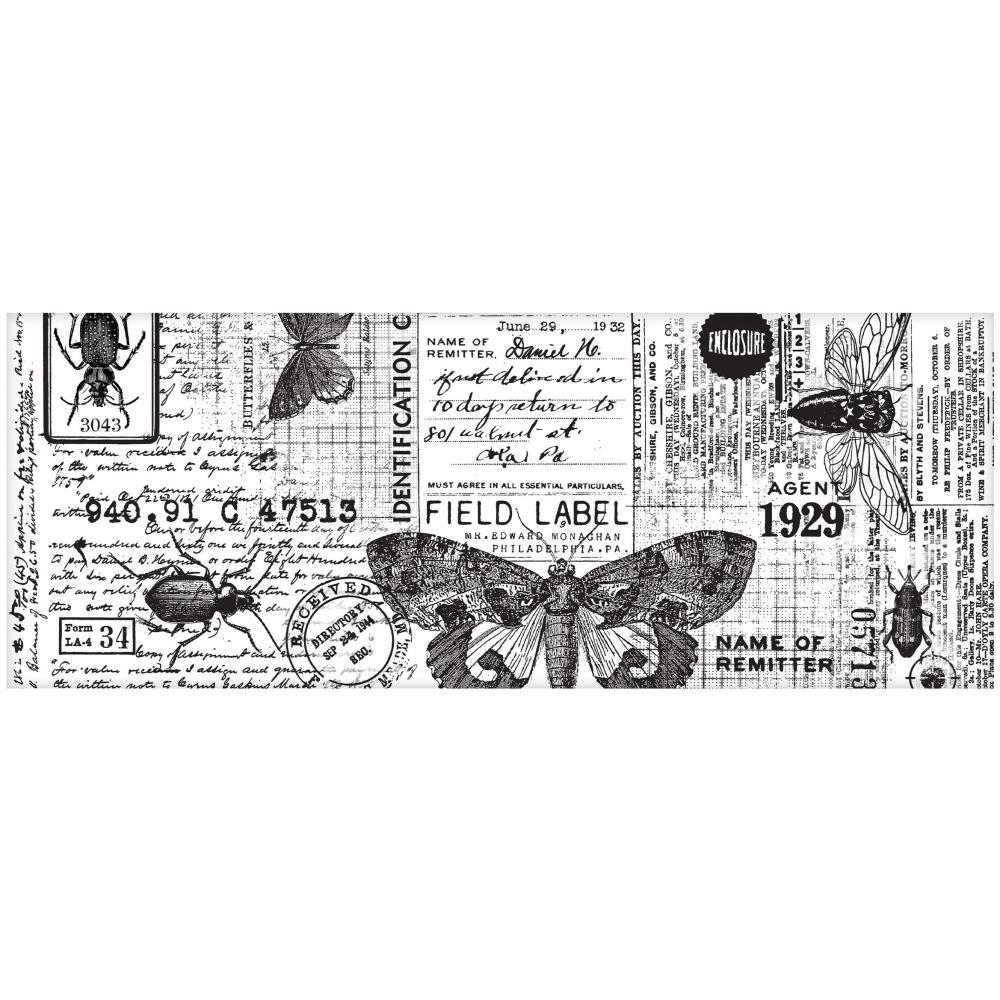 Tim Holtz Idea-Ology Collage Paper: Entomology (TH94120)-Only One Life Creations